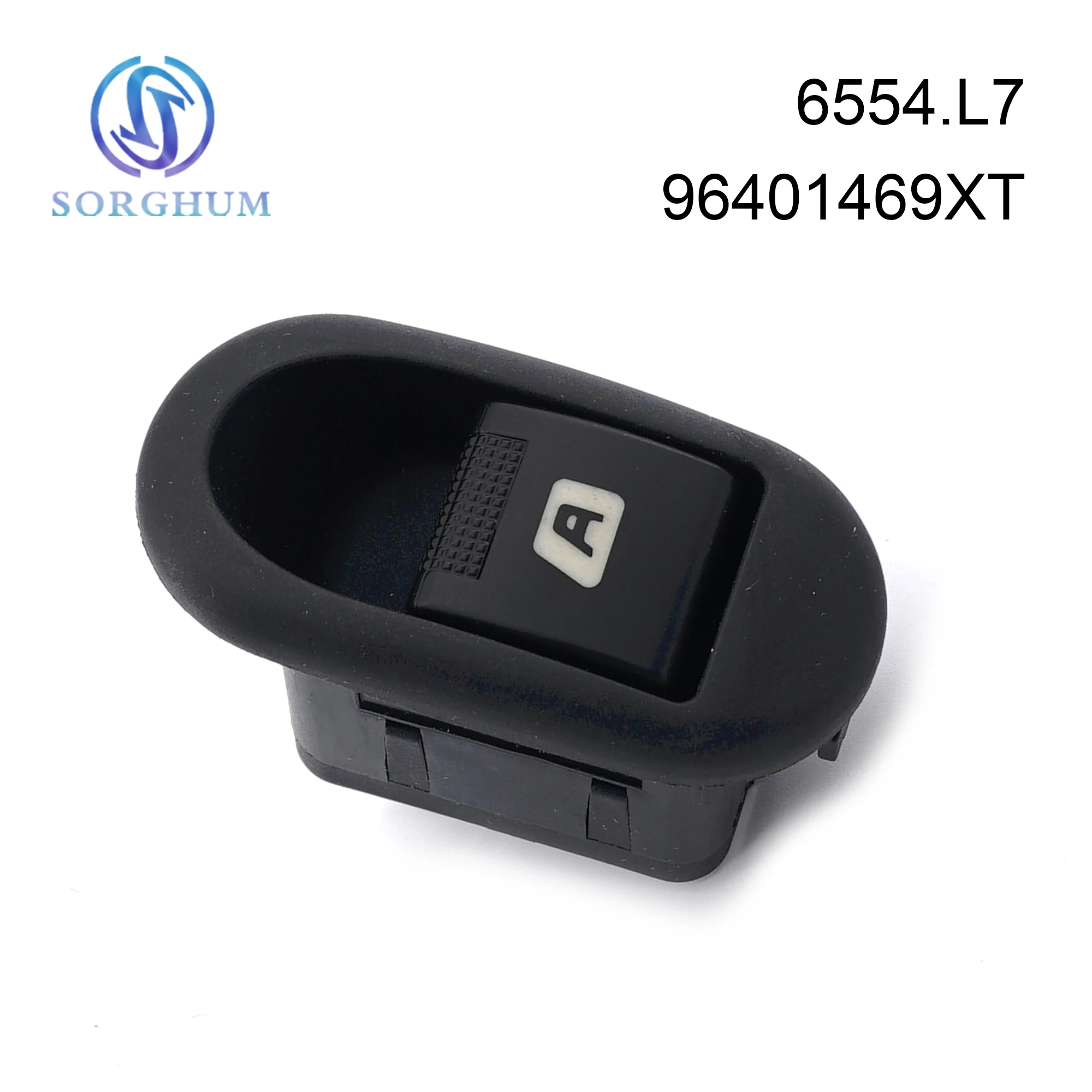 SORGHUM Electric Power Window Lifter Control Switch Button For Citroen C2 C3 II C3 Pluriel For Peugeot 1007 6554.L7 96401469XT