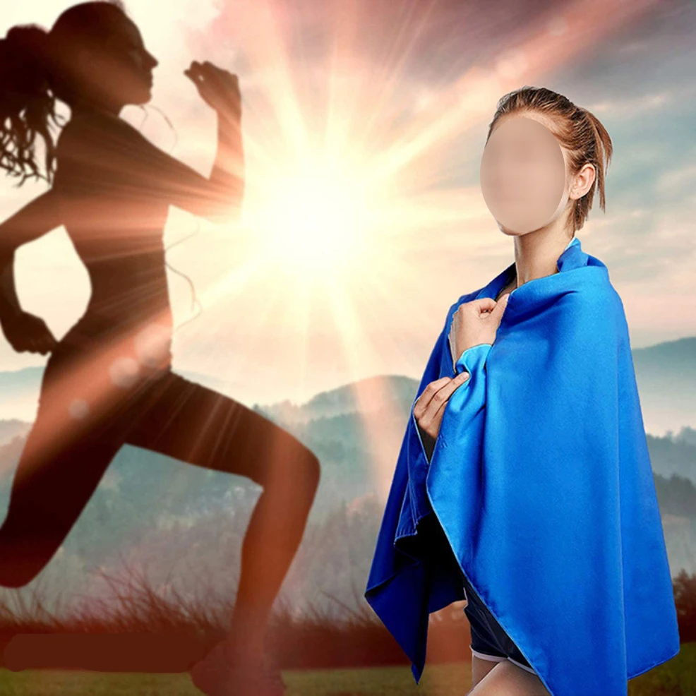 

Microfiber Quick Dry Sandproof Towel | Lightweight Compact for Swim Yoga Gym Beach Travel Sports Accessories