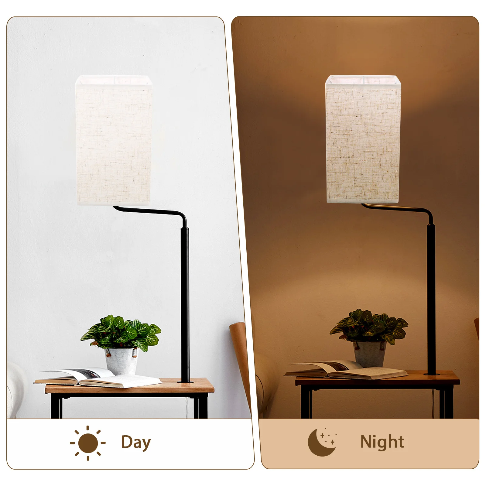 

Fabric Lampshade Cloth Light Cover Wall Floor Lamp Shade Indoor Replacement Bedroom Decorative Dust Protection