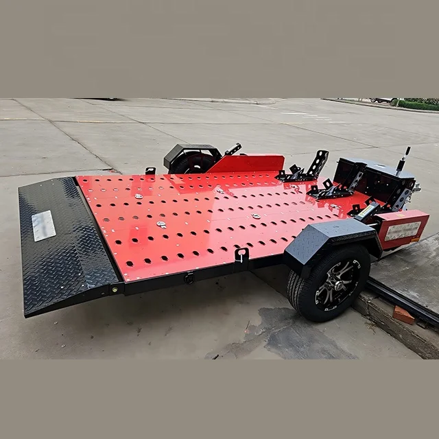 Remote Control Hydraulic Lifting Utility Camper Motorcycle ATV Trailer view 6