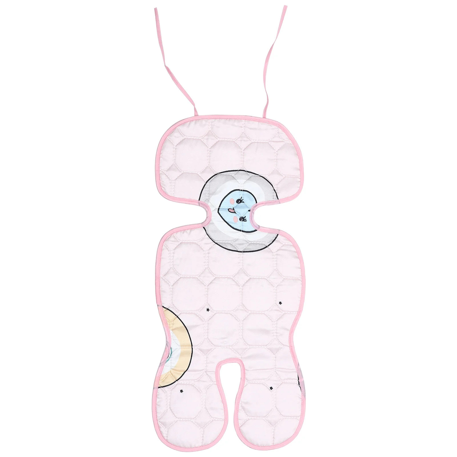 

Baby Stroller Cooling Mat Seat Liner Summer Ice Silk Pad Coral Green Water Pearl Heat Dissipation Car Seat Accessories