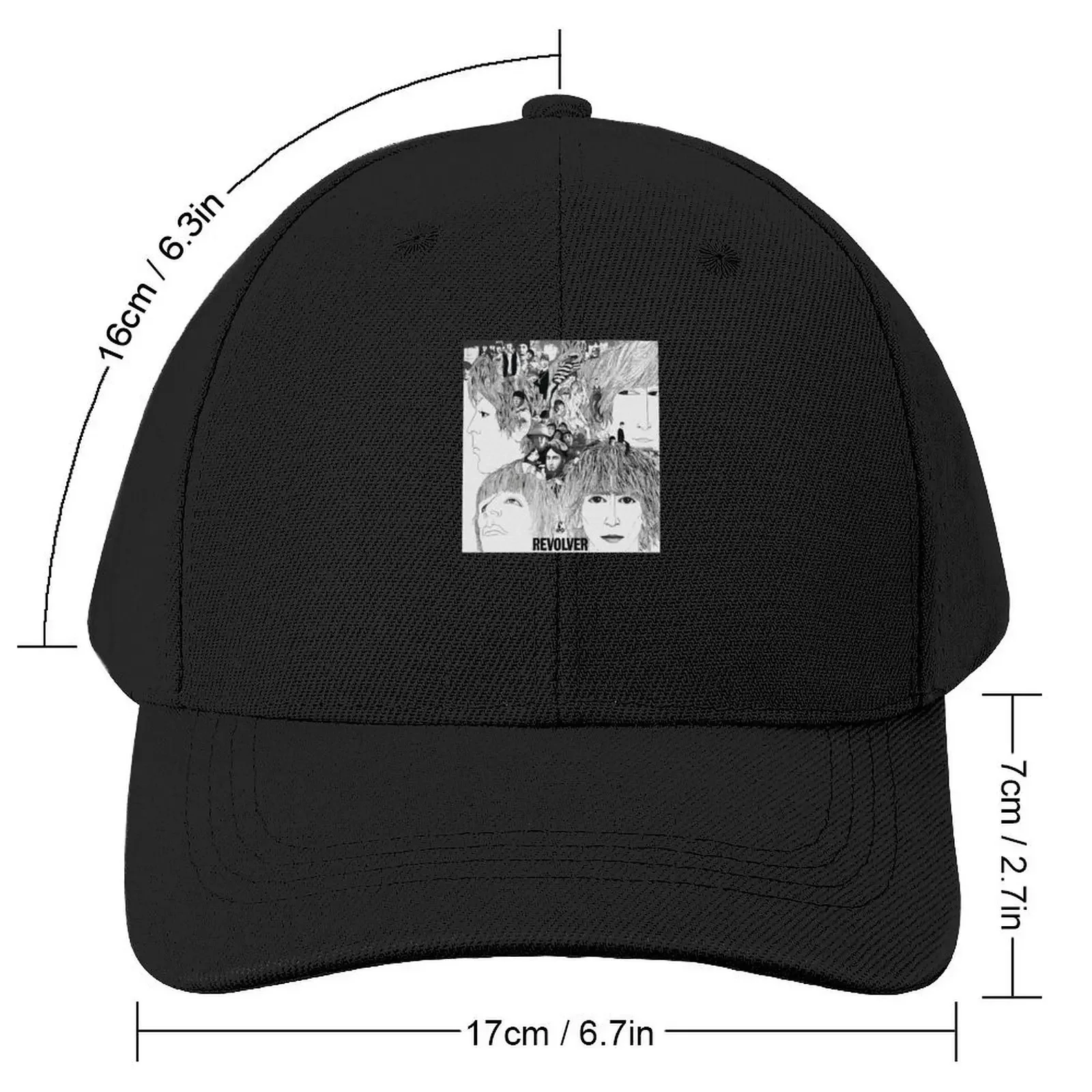 Revolver Album Cover Essential Baseball Cap Designer Hat funny hat Hood Women Beach Fashion Men's