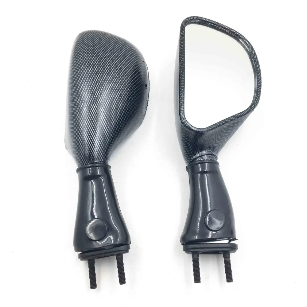 Black Racing Mirrors for Kawasaki Ninja ZX6R1998-2002 ZX9R 1998-2003 650R 2006-2008 Aftermarket Motorcycle Parts