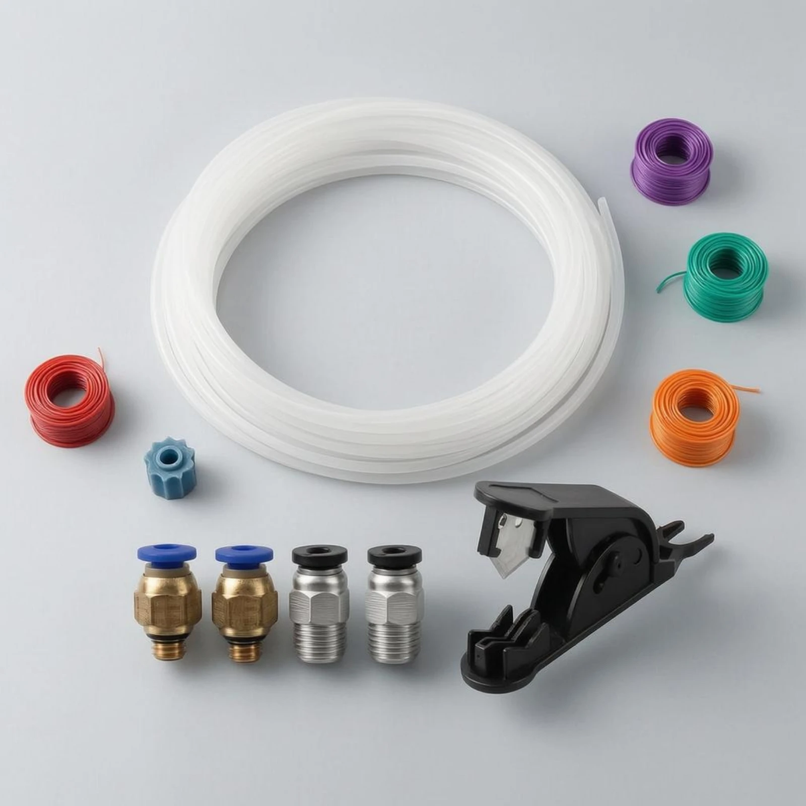 

3D Printer PTFE Tube White 3D Printer Bowden Tubing PTFE Tube Anti-Aging Machine Part Low Loss Rate