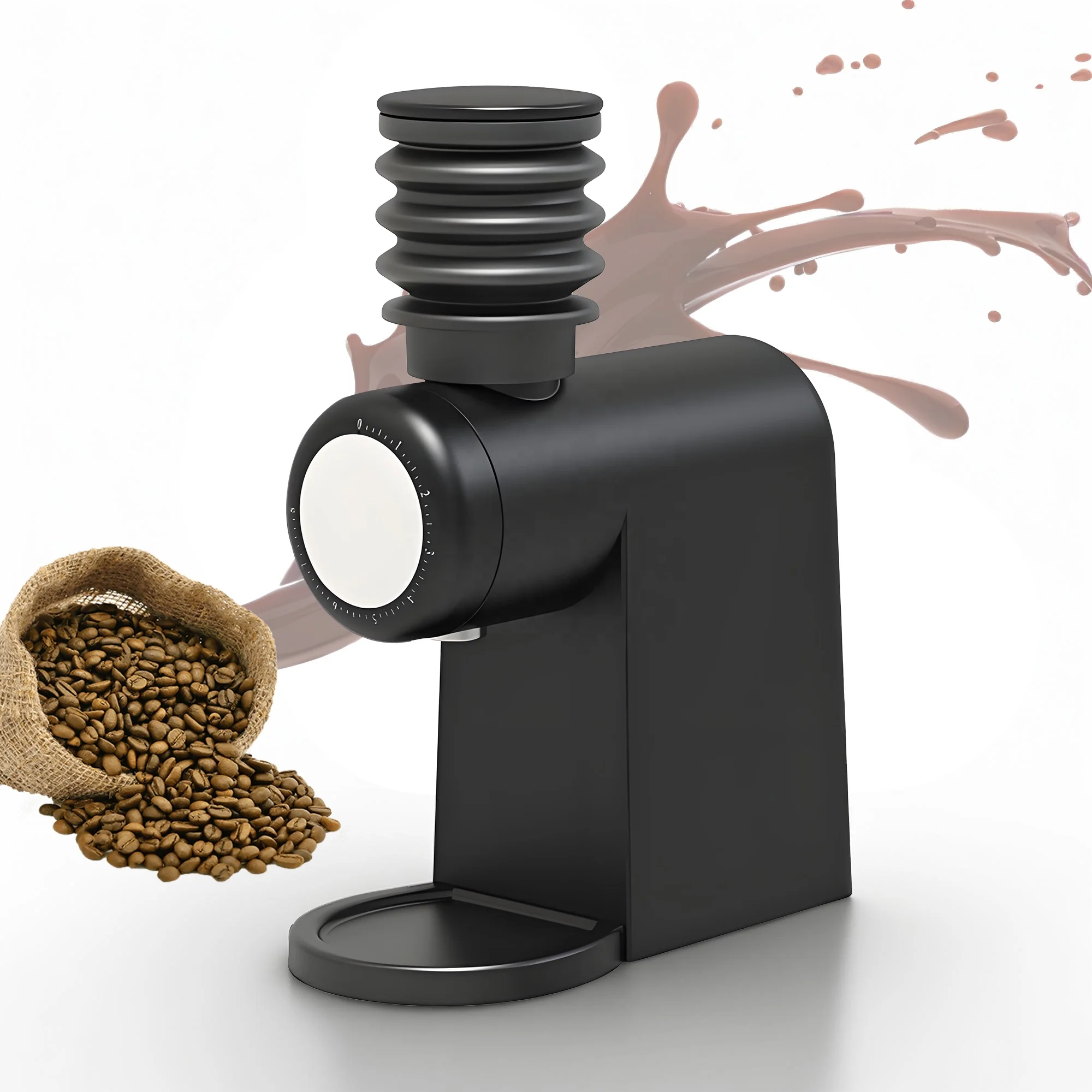 Commercial Professional 48mm Grinding Machine Strong Power Low Noise Coffe Coffee Bean Grinder