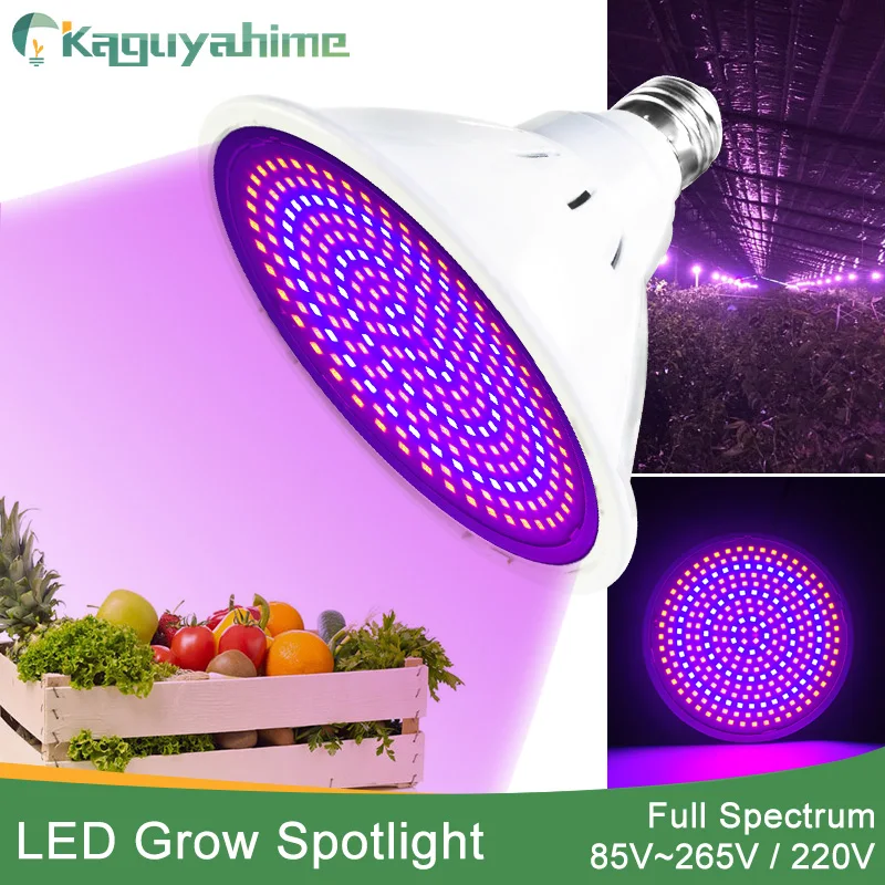 

Phyto Lamp Full Spectrum LED Grow Light E27 E14 Plant Lamp Fitolamp For Indoor Seedlings Flower Fitolampy Grow Tent Box