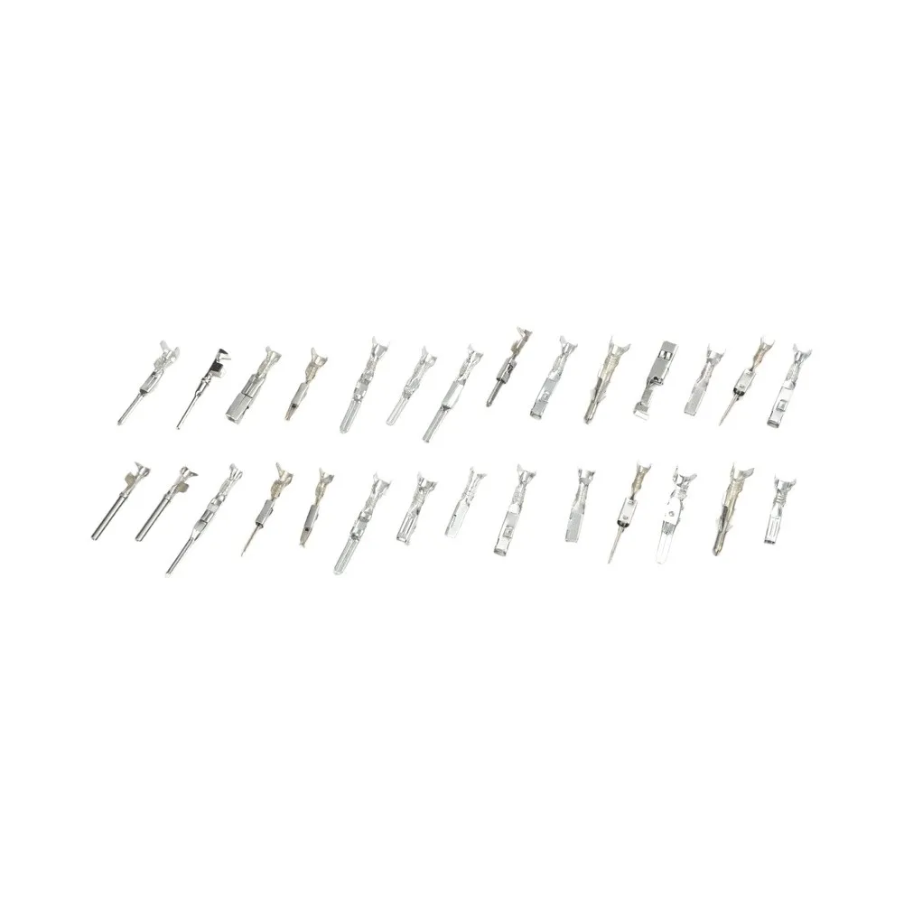 Connector Pins Set Automotive Connector Pins Exceptional Conductivity Heat-Resistant Silicone For Motorcycles As Picture