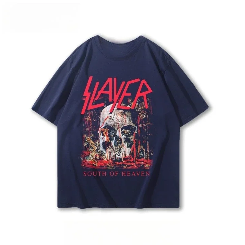 القاتل الفرقة الطرفية تي شيرتات قصيرة الاكمام الرجال والأطفال سريعة الجافة تورنت المعادن روك ستريت طاقم الرقبة تي شيرت