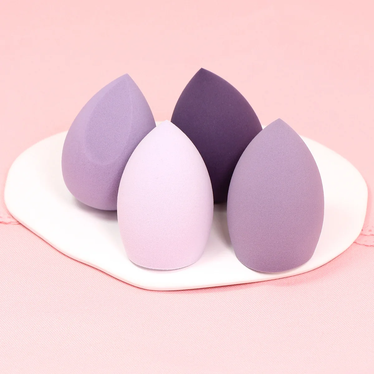 4/8/12/16 قطعة أكياس البيض الجمال نفث التجميل إسفنجة لمستحضرات التجميل وسادة الأساس المكياج مسحوق الإسفنج أدوات التجميل
