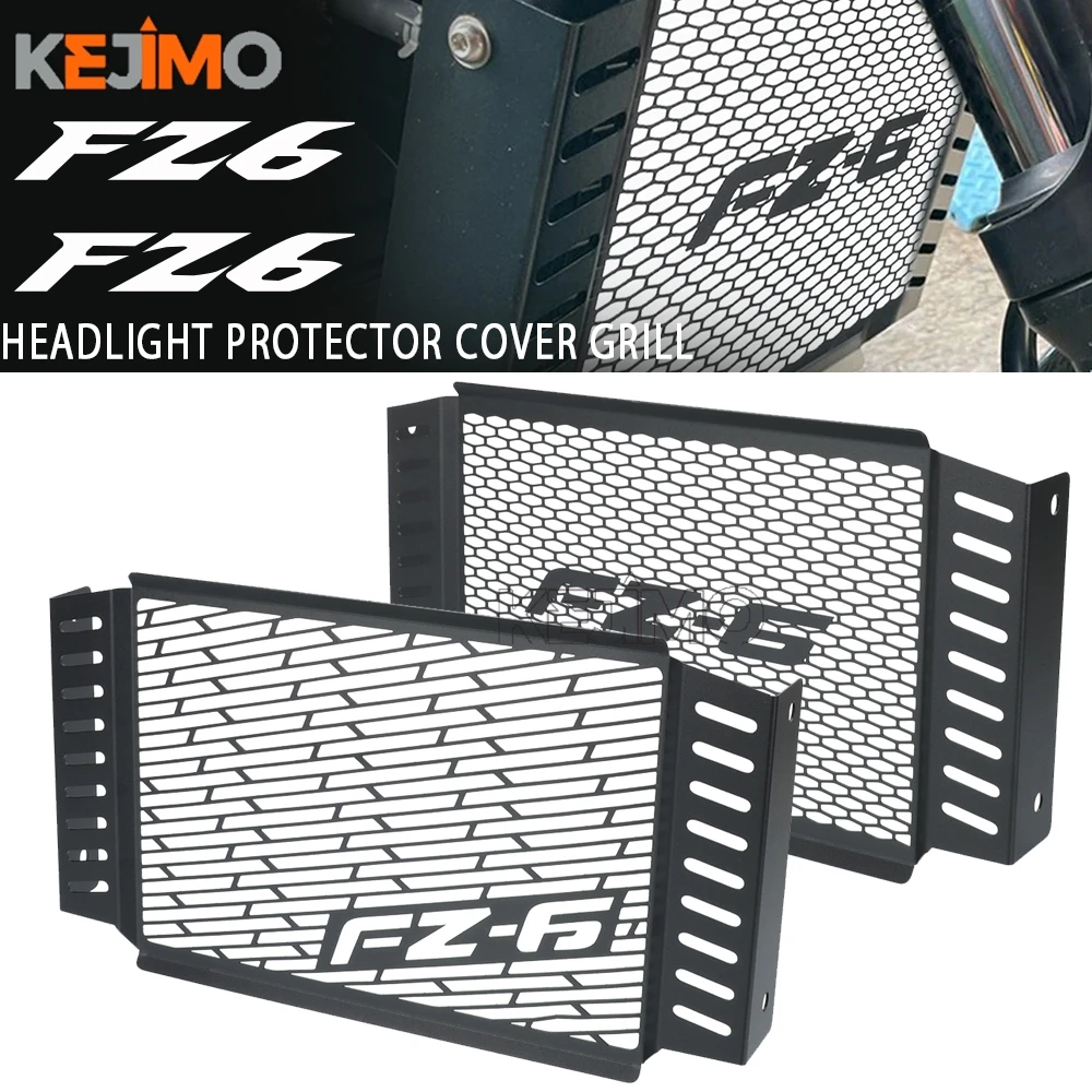 

FOR YAMAHA FZ6 Accessories FZ 6 FAZER FZ-6 2007 2008 2009 2010 Motorcycle Radiator Guard Grille Protector Grill Protection Cover