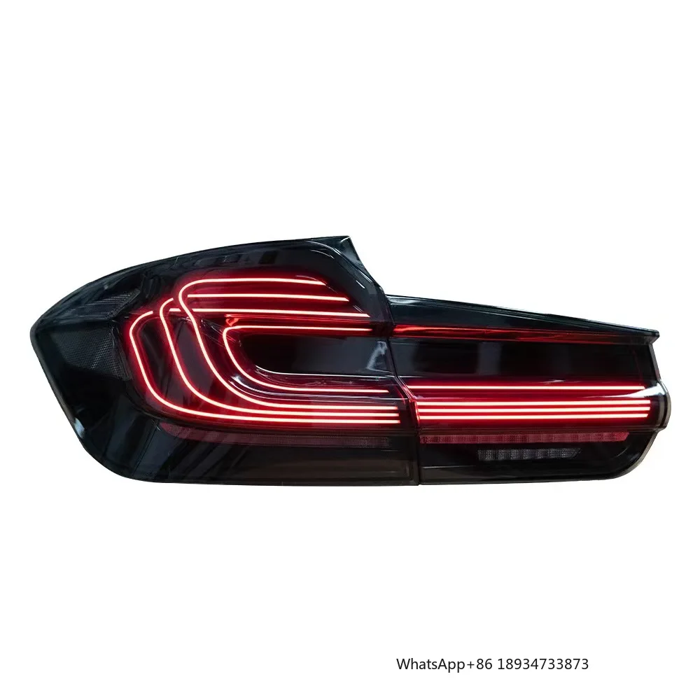 

For 2013-2018 BMW F30 F35 LED Tail Lamp Assembly Clear Lens Red Brake Lamp Yellow Light ABS Material 12V Voltage New Condition