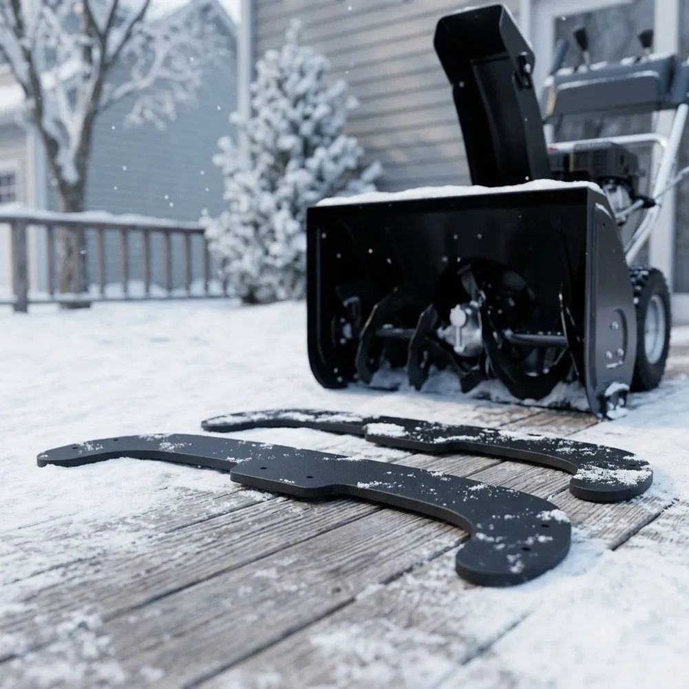 2Pack Snow Blower Auger Blades= Compatible With Poulan= ST111 ST121E ST131 Replace Part 532442759 Heavy=Duty Metal
