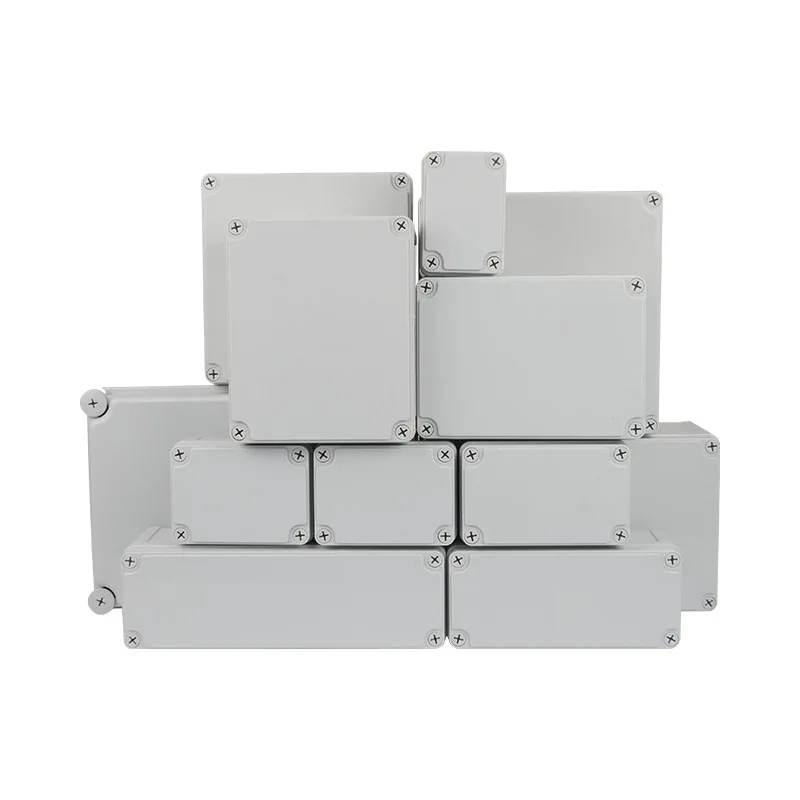 Waterproof Plastic Enclosure Box Electronic ip67 Project Instrument Case Electrical Project Box ABS Outdoor Junction Box Housin