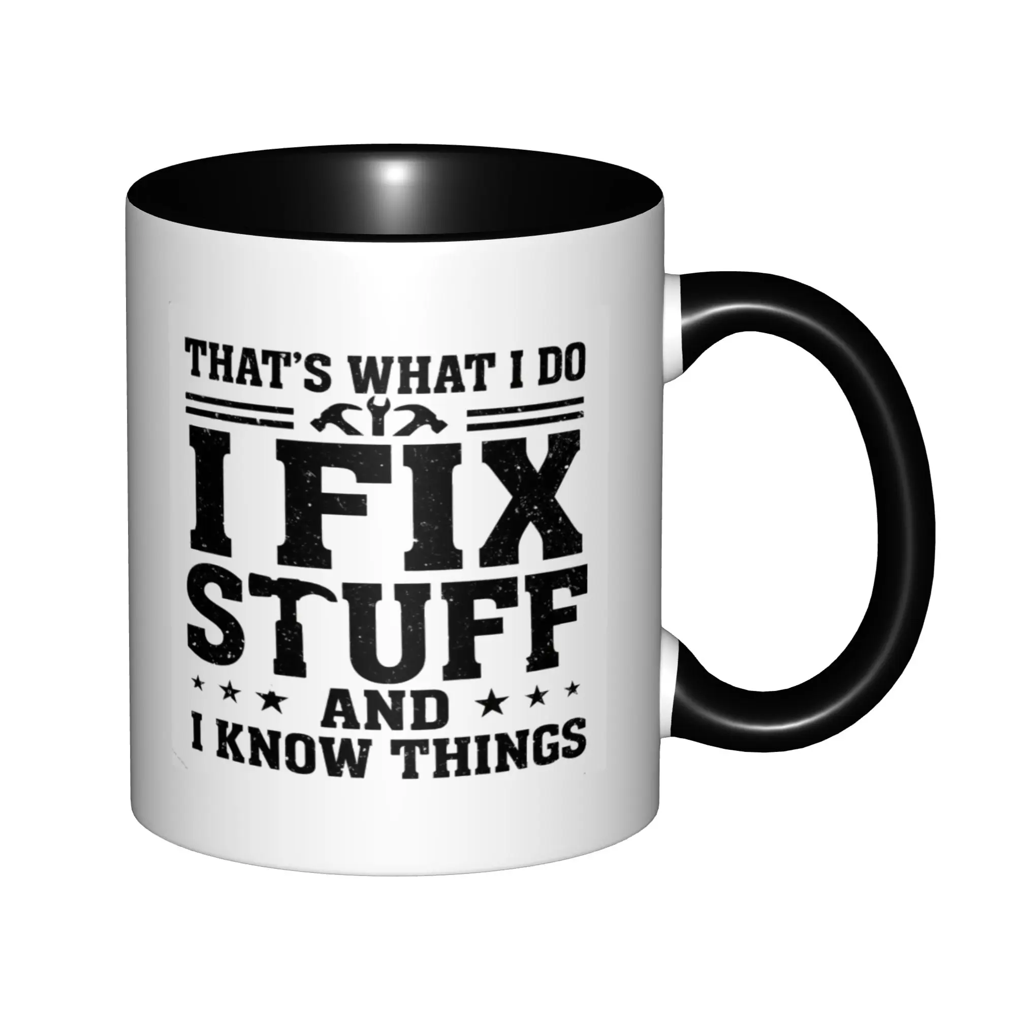 

Dad Gift For men - Fathers Day Gift for Dad From Daughter, Son Mugs For Birthday Coffee Mugs Ceramic Tea Cups 11oz