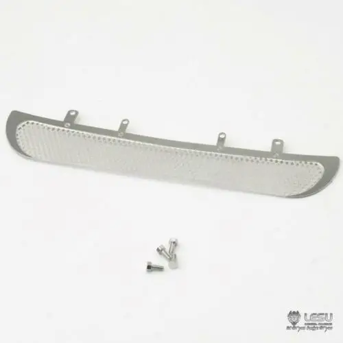 Lesu metal pára-brisa dianteiro net rc 1/14 modelo diy para trator tamiyaya modelo de carro brinquedo peças reposição th13086