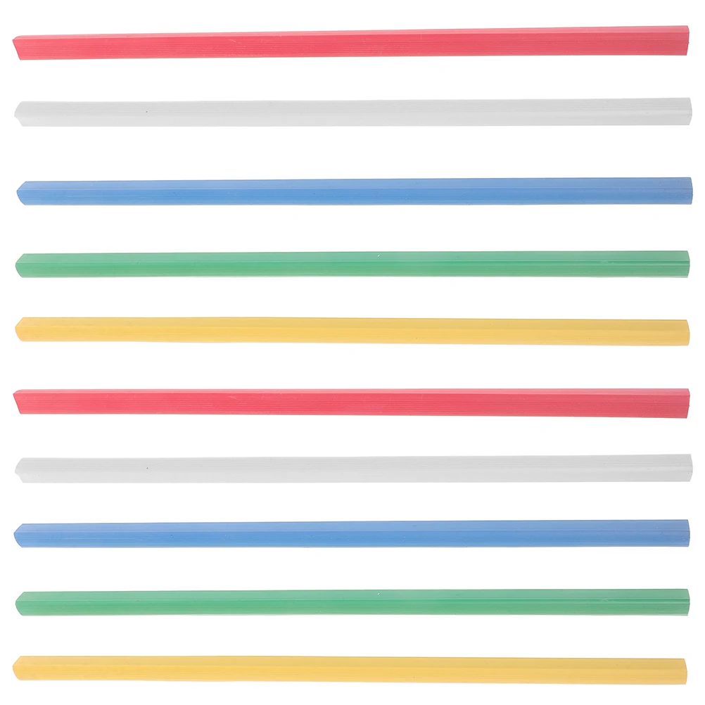 

50 Pcs Trolley Clip Bar Slide Grip Binding Bars School Binder Bookbinding Supplies Tools Thumb