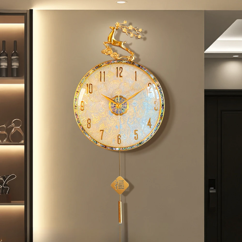 

Vintage Metal Wall Clock Quiet Art Simple Stylish Wall Clock Unique Design Reloj Digital De Pared Home Furniture Decoraction