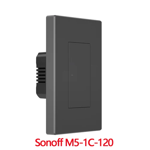 Imagen 2 del producto Sonoff-interruptor inteligente M5 120 1C, 2C, 3C, US, Wifi, botón mecánico de pared, controlador R5, eWelink, funciona con Alexa y Google