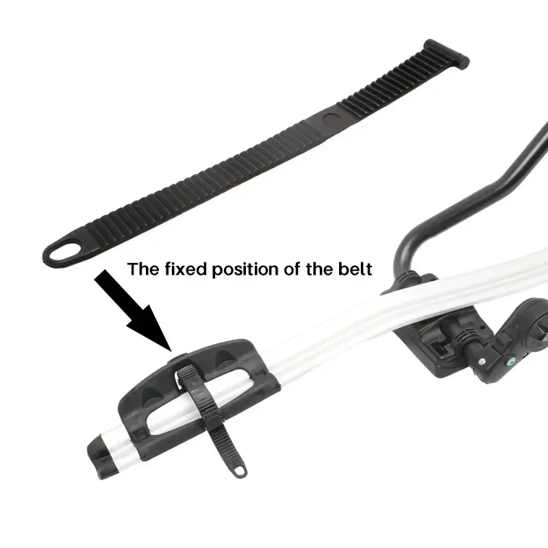 Bicycle Carrier Wheel Strap For Thule 591 598 Proride 34358 Adjustable Wheel Holding Strap RV Campervan Storage Bike Accessories