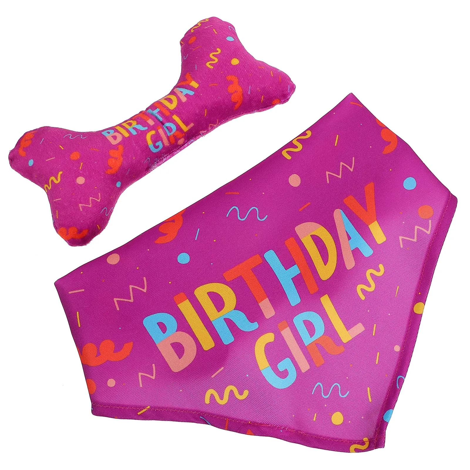 

2Pcs Pet Triangle Scarf Adorable Dog B Saliva Towel Decor Bib Puppy Child Pet Accessories Dog Grooming Supplies