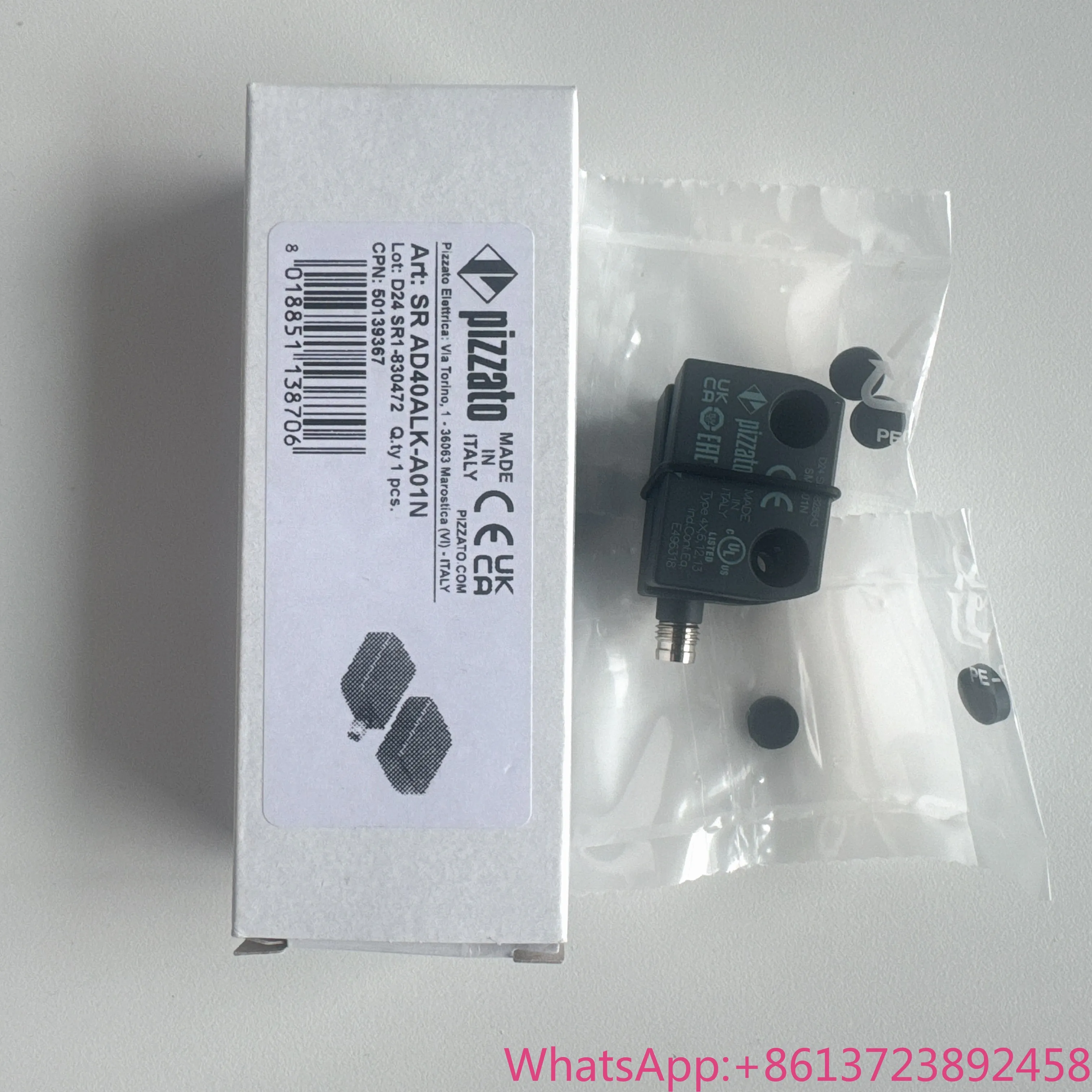 

Original Pizzato Italy SR AD40ALK-A01N Safety Sensor