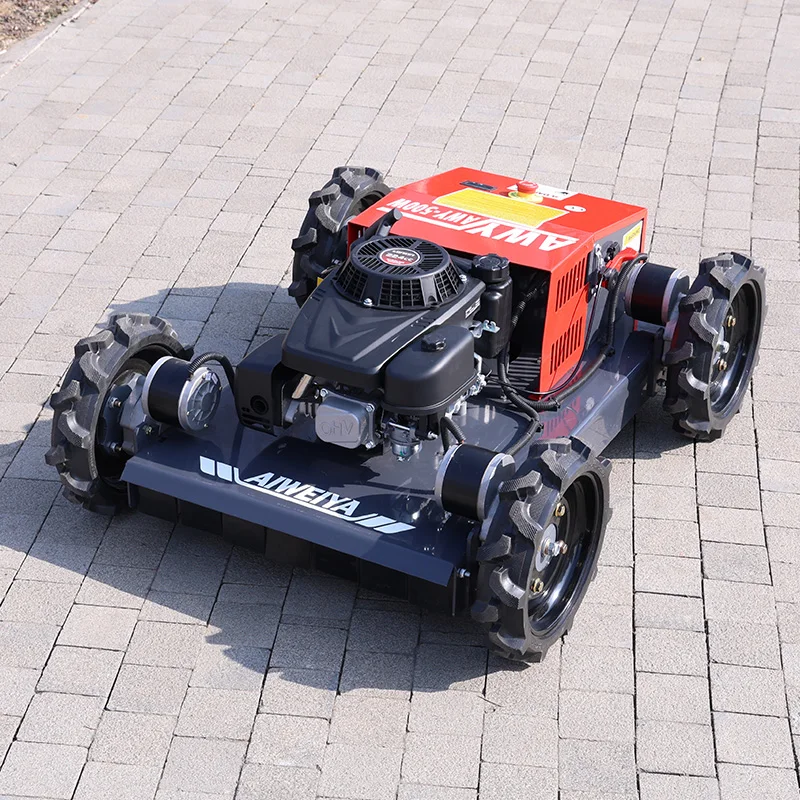 

Customized 4WD Intelligent Lawn Mowing Robot 500mm Cutting Width High Quality One-Key Start Home Commercial Machine