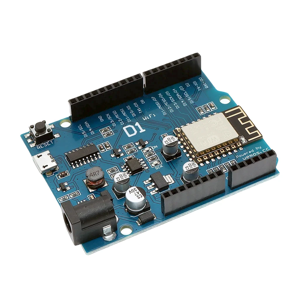 WeMos D1 R3 UNO ESP8266 ESP-12 WiFi Development Board CH340G Compatible with Arduino IDE Shield Expansion Module