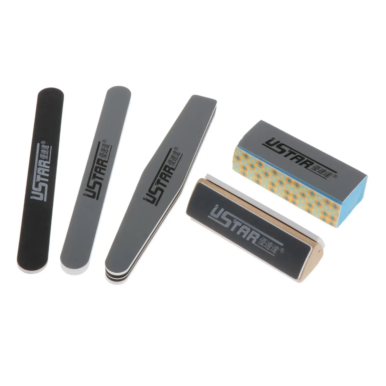 Grinding Polishing Tools Set Multishape Synthetic Sticks Hobby Tool for Edge Trimming Model Building Projects