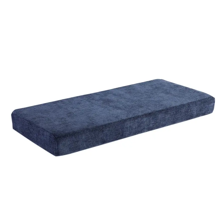 

Bench Cushion 54x16 Inch Soft NonSlip Furniture Cushions for Bench Couch Swing Setee with Ties, Navy