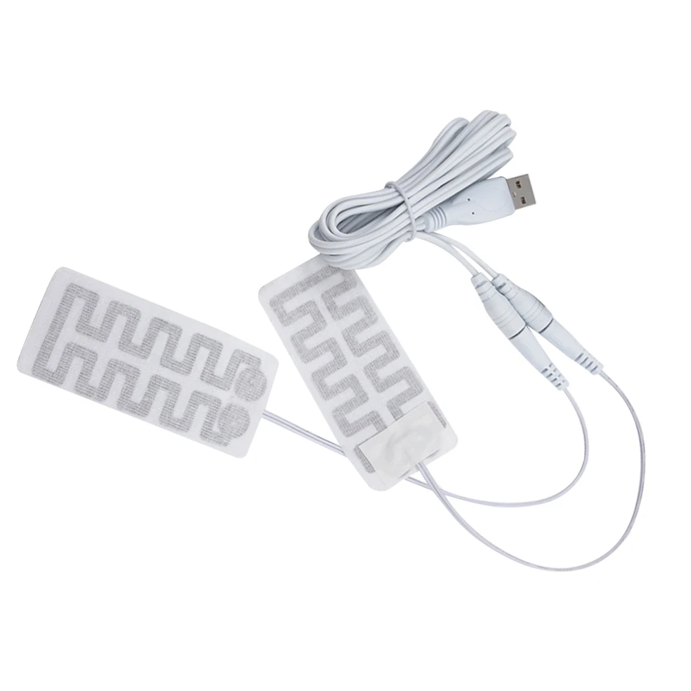 Clothes Heating Pad Carbon Fiber Hand Feet Neck Warmer Waterproof Electric Fever Sheet USB Charging for Winter Outdoor