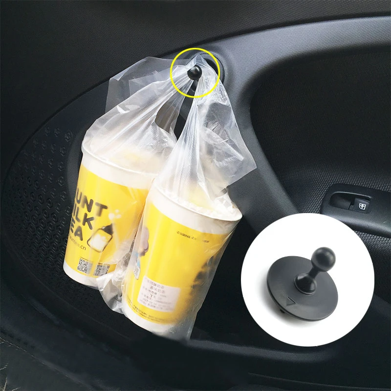 Car Universal Accessories Car Door Hook Hanging Pothook Interior Storage Lifting For Smart 451 453 fortwo forfour