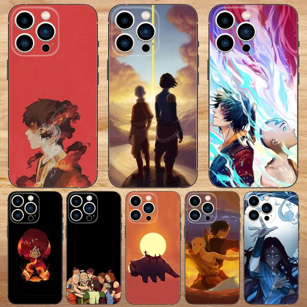 

Avatar The Last Airbender Phone Case For iPhone15,14,13,12,11,Pro,Max,Plus,Mini,X,XS,XR,8,7,6,S,Plus,SE Soft Black Case