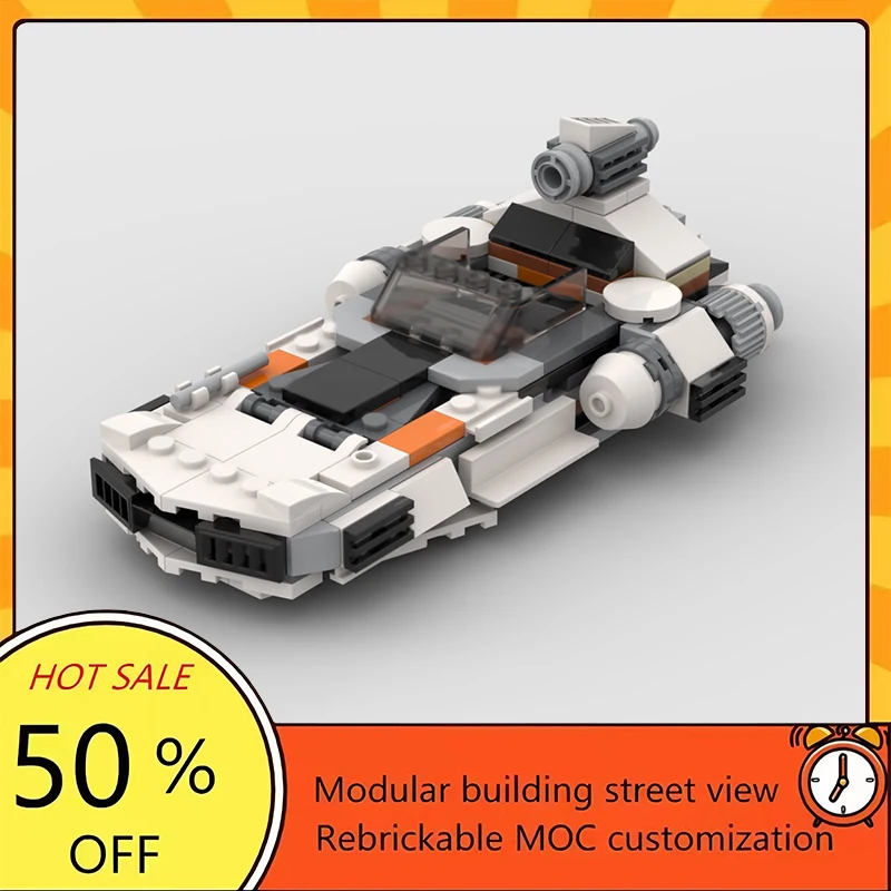 

Набор из 181 детали: Популярная модель космического корабля из фильма «Звездные войны», конструктор MOC, модульные технологичные блоки, подарок на праздник, игрушка для сборки, детский набор