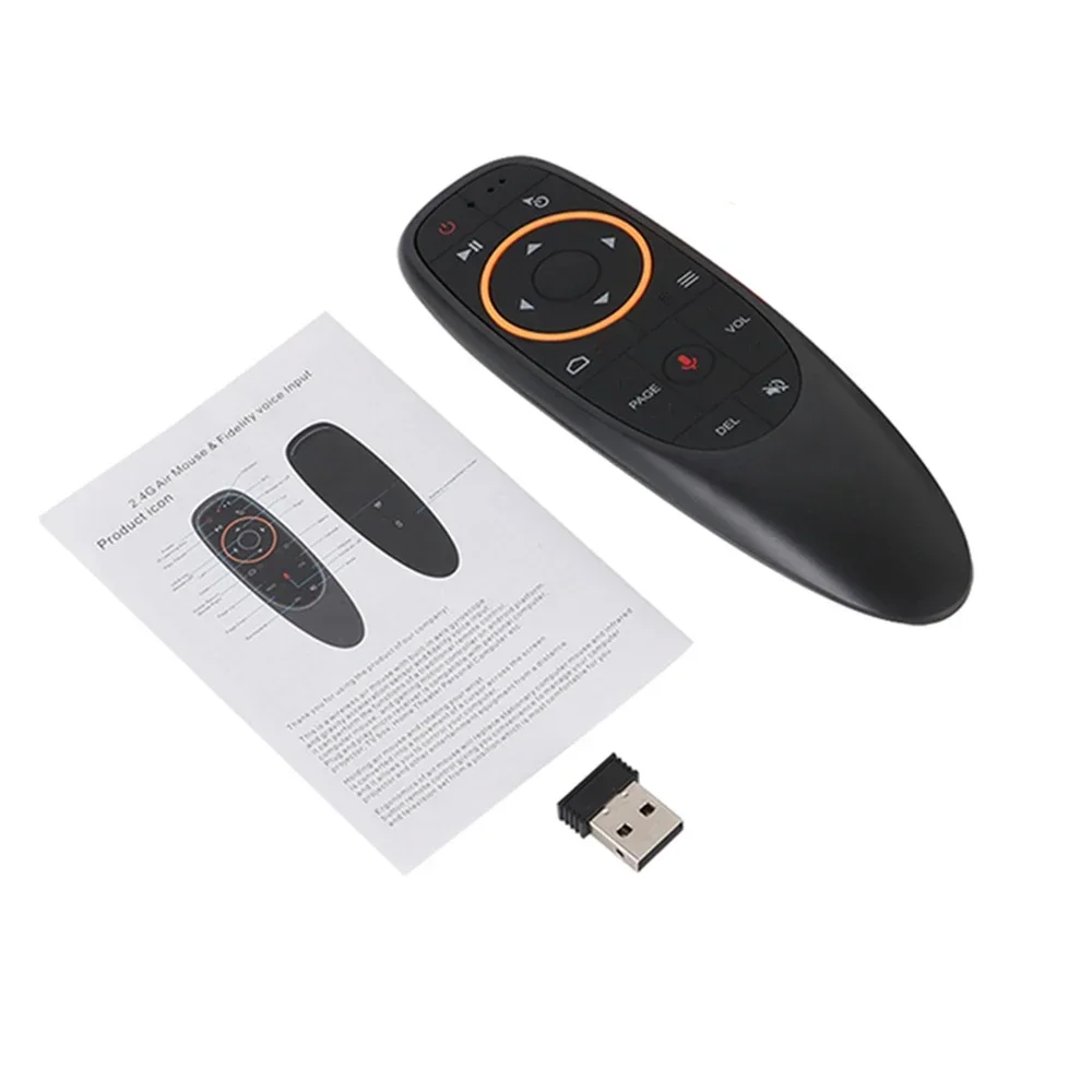 G10 G10S Pro Voice Remote Control 2.4G Wireless Air Mouse Gyroscope IR Learning for Android tv box HK1 H96 Max X96 mini