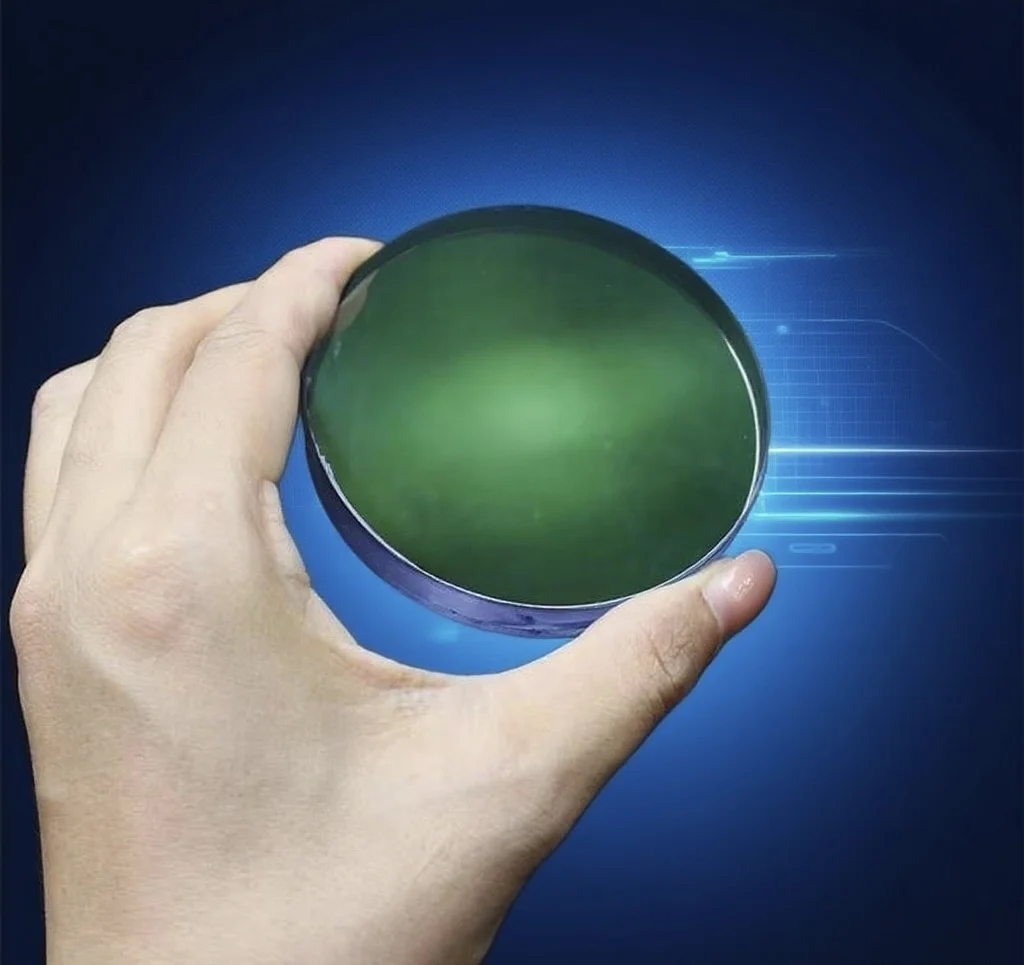 

Astronomical Telescope Accessory Objective Lens D83F400 Glued Green Film with Black Coating Suitable for Collimator