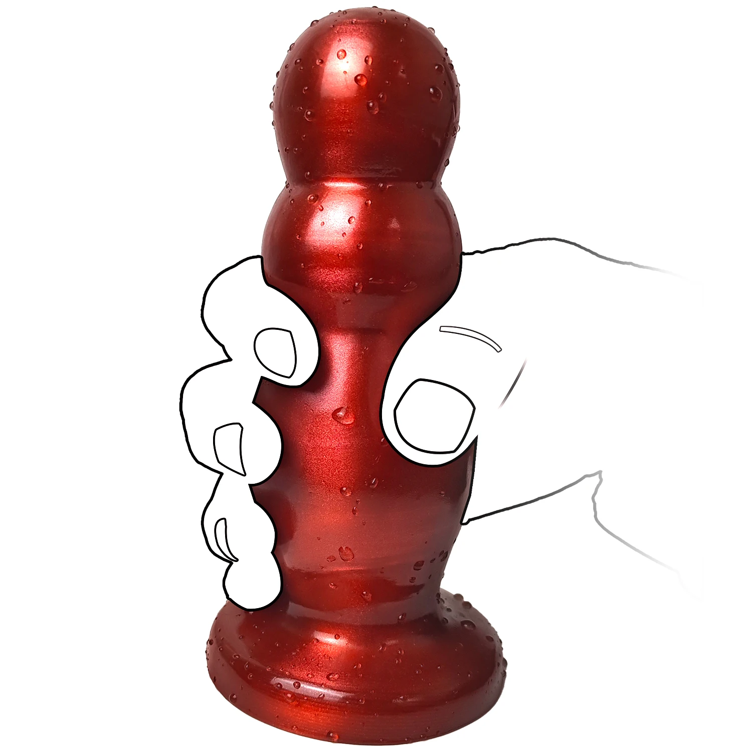 Butt Plug Anal Plug with Strong Suction Cup Prostate Massager Adult Products Female Masturbator Anal Beads Sex Toys for Couple