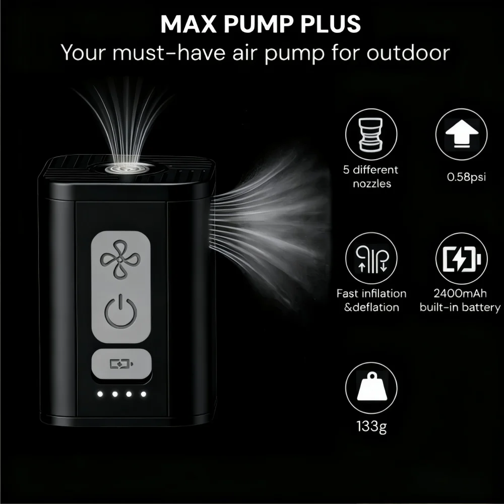 مضخة هواء كهربائية لأكياس تخزين الفراغ، مضخة نفخ نفخ شفط سريع، مضخة محمولة لضغط فراش الملابس #4