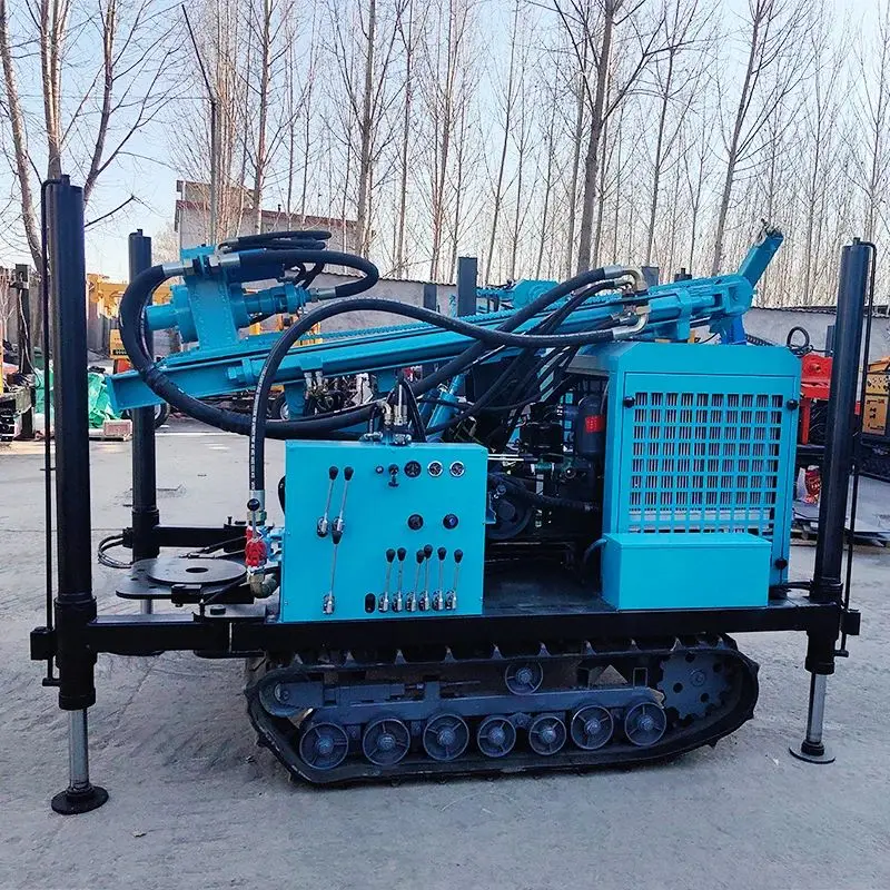 

Customized 300m Diesel Rotary Deep Well Drill Premium Best-selling Wheeled Hydraulic Water Well Drilling Rig