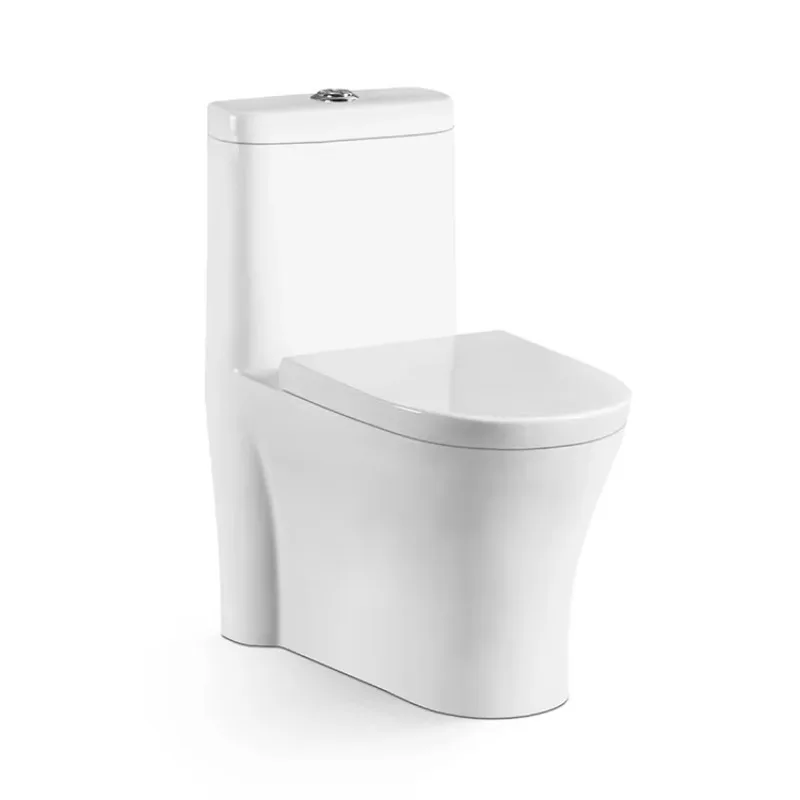 China Chaozhou Manufacturer Washroom Floor Mounted European s Trap One Piece Bathroom Sanitary Ceramic Water Closet Toilet Bowl