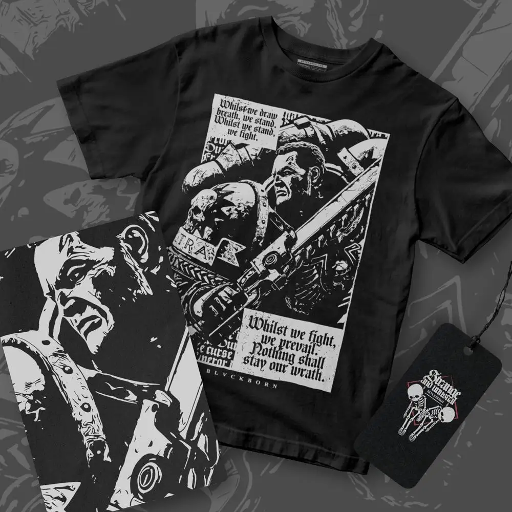 Nothing Shall Stay Our Wrath Unisex Casual Pure Cotton T-Shirt
