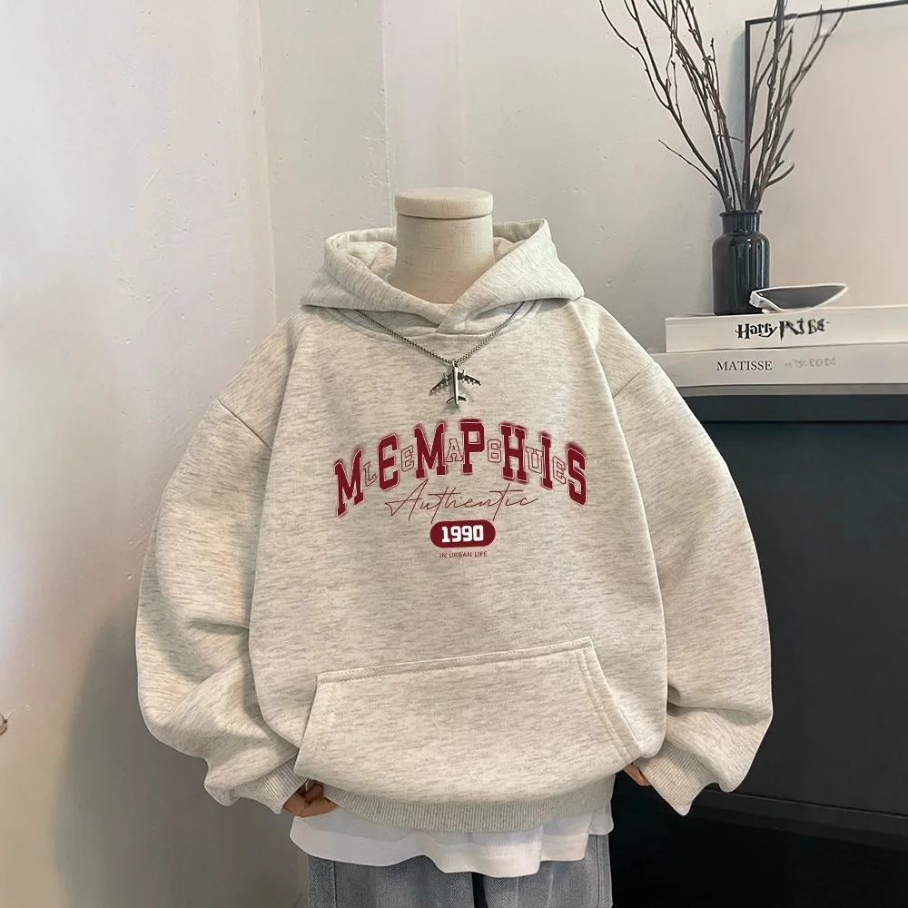 Kids Boys Girls Fleece Hoodie Sweatshirt Oversized Pullover Kangaroo Pocket Long Sleeve Warm Casual Autumn Winter Clothing