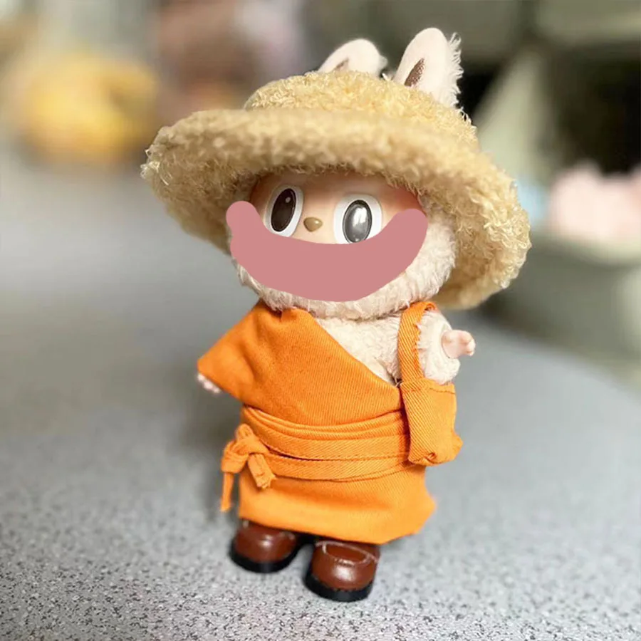 17cmペンダントブラインドボックス ラブラブドールコスチュームキーホルダー ラブラブドール僧服コスチューム 4点セット 可愛い