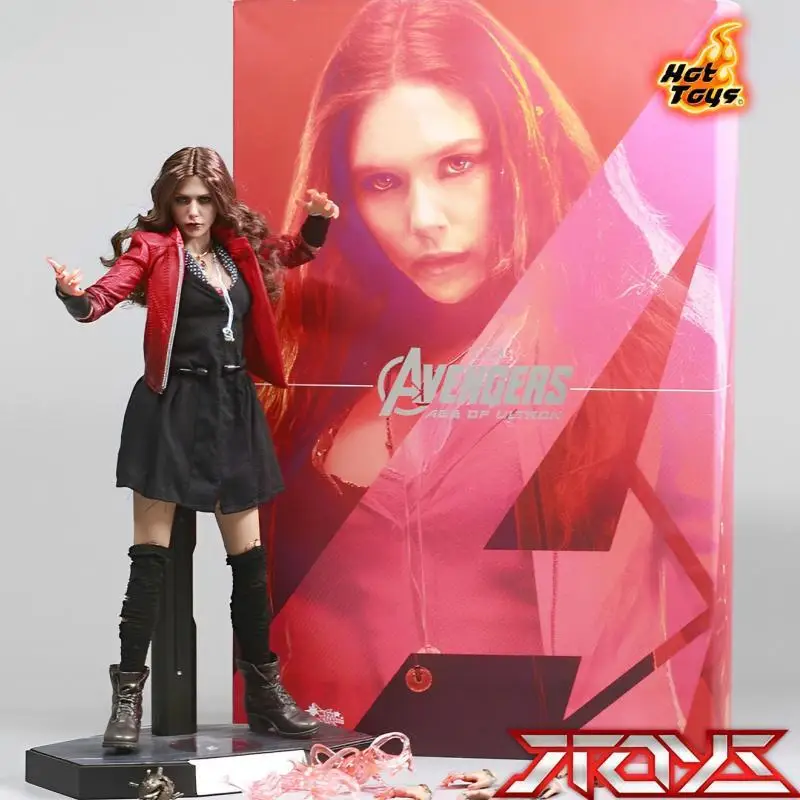 

In Stock Hottoys Ht 1/6 Mms301 Avengers 2 Age Of Ultron Scarlet Witch 1.0 Action Figure Toy Gift Model Collection Hobbies Gift