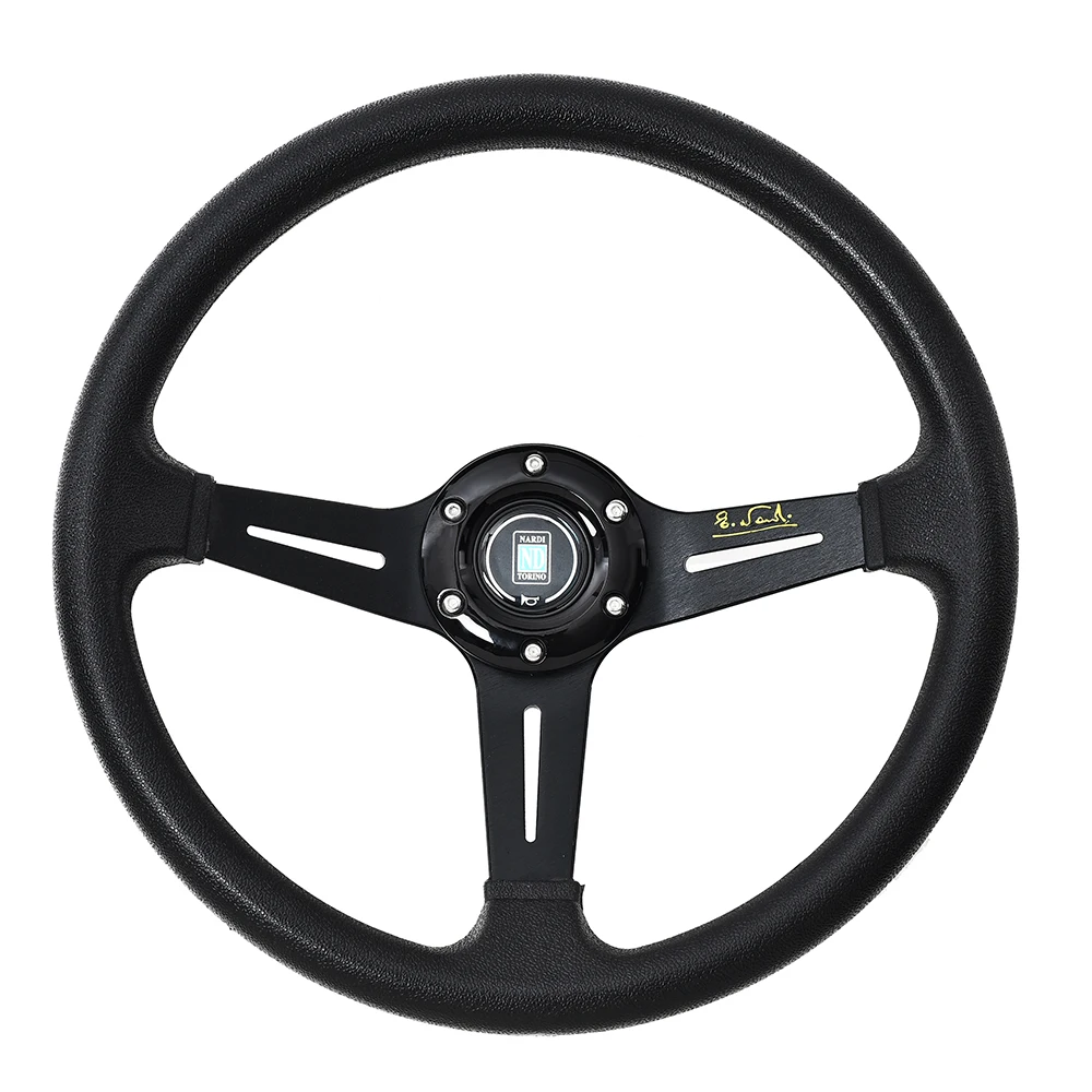 Nardi Steering Wheel 350MM Universal Classic Drift Racing Steering Wheel Plastic Material Rally Steering Wheel Car Accessories