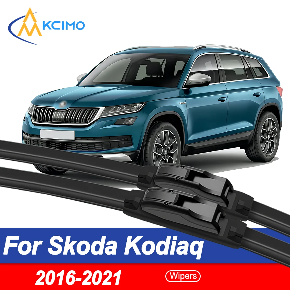 

Front Windshield Wiper Blade For Skoda Kodiaq 2016 2017 2018 2019 2020 2021 Car Wiper Blade 2PCS Auto Accessories