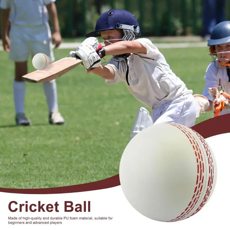 Cricket Tennis Balls Sports Wind Cricket Balls Sports Wind Indoor Outdoor Soft Training Balls For Practice Funny Soft PU ball ﻿