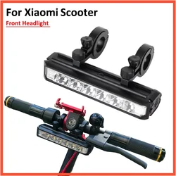 Front LED Light For Xiaomi Electric Scooter 2000mAh 4000mAh Waterproof Flashlight USB Charging Cycling Lamp