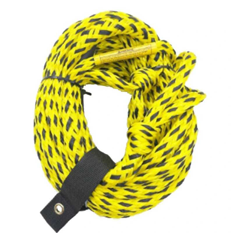 1 PCS 1 Sections Boat Tow Rope 1-6 Person Heavy Duty 6K Tube Ropes For Tubing With Storage Bag