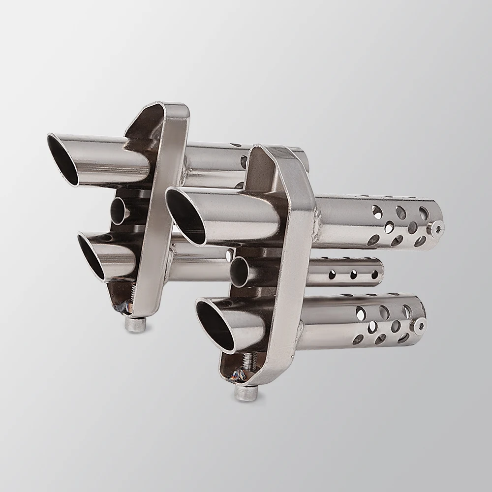 

Для Benda DarkFlag 500/Black Flag 500: модифицированный глушитель из нержавеющей стали с DB-киллером для регулировки звука