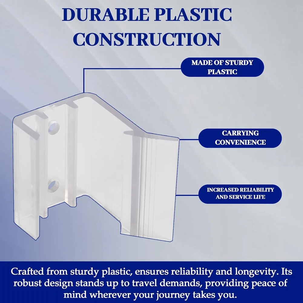

A51K-RV Защелка для раздвижной зеркальной двери H527, универсальная защелка для зеркала, шкафа, замена защелки для раздвижного зеркала, 4 шт.